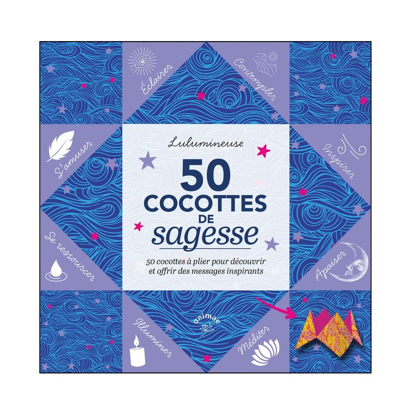 50 cocottes de sagesse - Lulumineuse - Livre