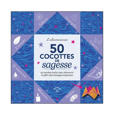 50 cocottes de sagesse - Lulumineuse - Livre