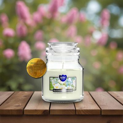 Bougie Parfumée Blooming Jasmin – Aura Candles - 28h