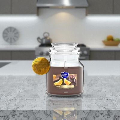Bougie Parfumée Chocolat-Orange – Aura Candles - 28h