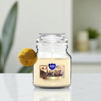 Bougie Parfumée Aura Candles – Vanille - 28h