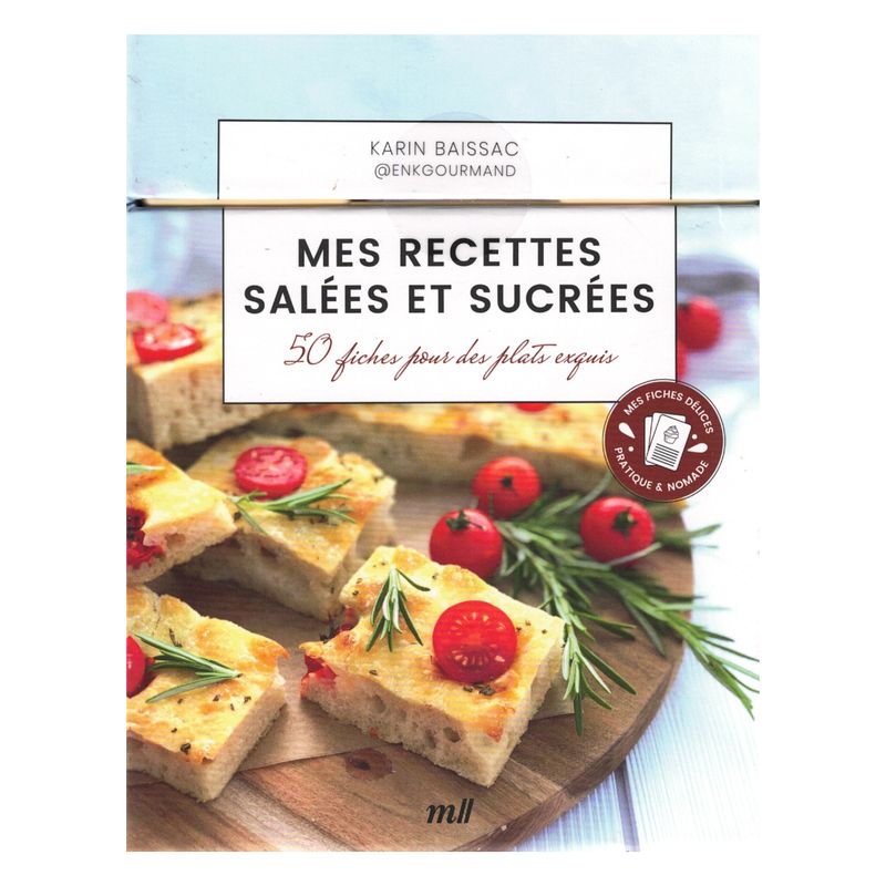 Mes recettes salées et sucrées Mes recettes salées et sucrées - Karin Baissac - Coffret