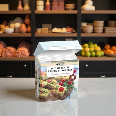 Mes recettes salées et sucrées - Karin Baissac - Coffret
