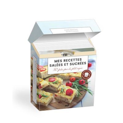 Mes recettes salées et sucrées - Karin Baissac - Coffret