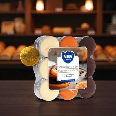 Bougies Chauffe-Plat Parfumées Chocolat & Orange – Aura Candles Bougies Chauffe-Plat Parfumées Chocolat & Orange – Aura Candles
