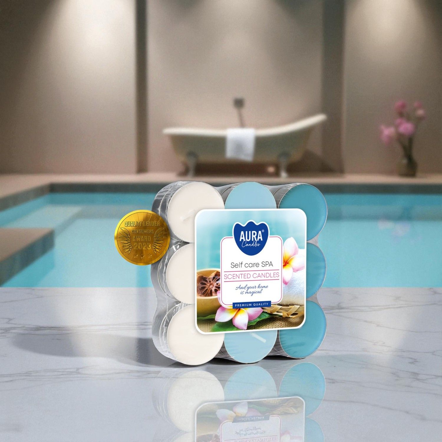Bougies Chauffe-Plat Parfumées Self Care Spa – Aura Candles Bougies Chauffe-Plat Parfumées Self Care Spa – Aura Candles