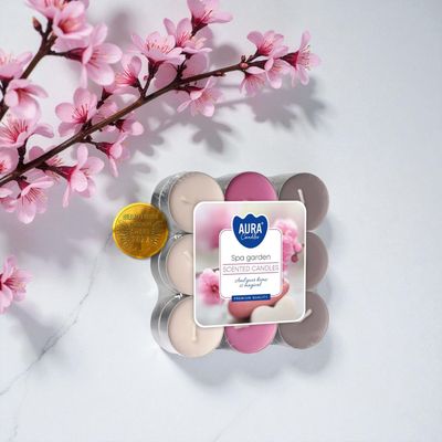 ​Bougies Chauffe-Plat Parfumées Spa Garden – Aura Candles
