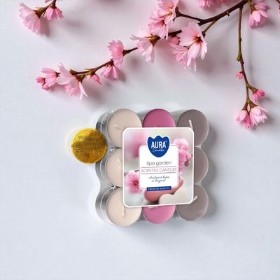 ​Bougies Chauffe-Plat Parfumées Spa Garden – Aura Candles