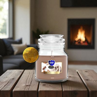  Bougie Parfumée Café – Aura Candles - 28h
