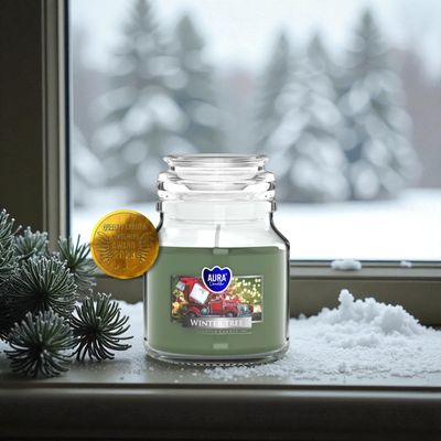 Bougie Parfumée Winter Tree – Aura Candles - 28h