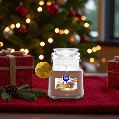 ​Bougie Parfumée Pain d’Épices – Aura Candles - 28h