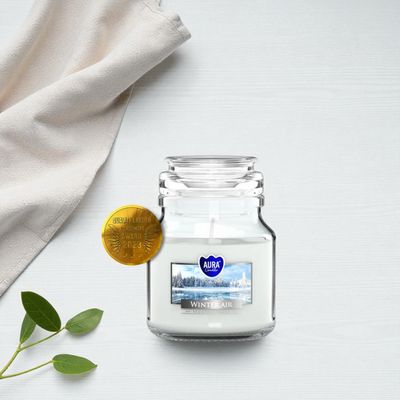 Bougie Parfumée Winter Air – Aura Candles - 28h