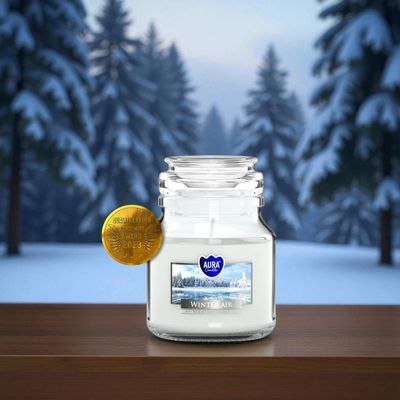Bougie Parfumée Winter Air – Aura Candles - 28h