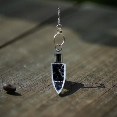 ​Pendule des Druides en Cristal de Roche