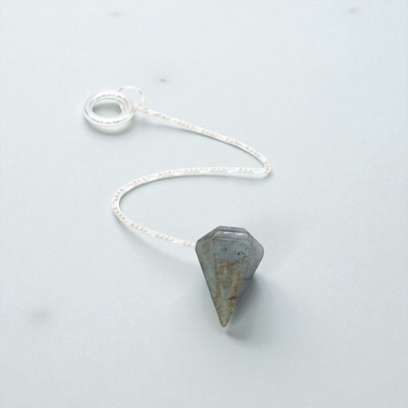 Pendule Hexagonal en Labradorite - 21g