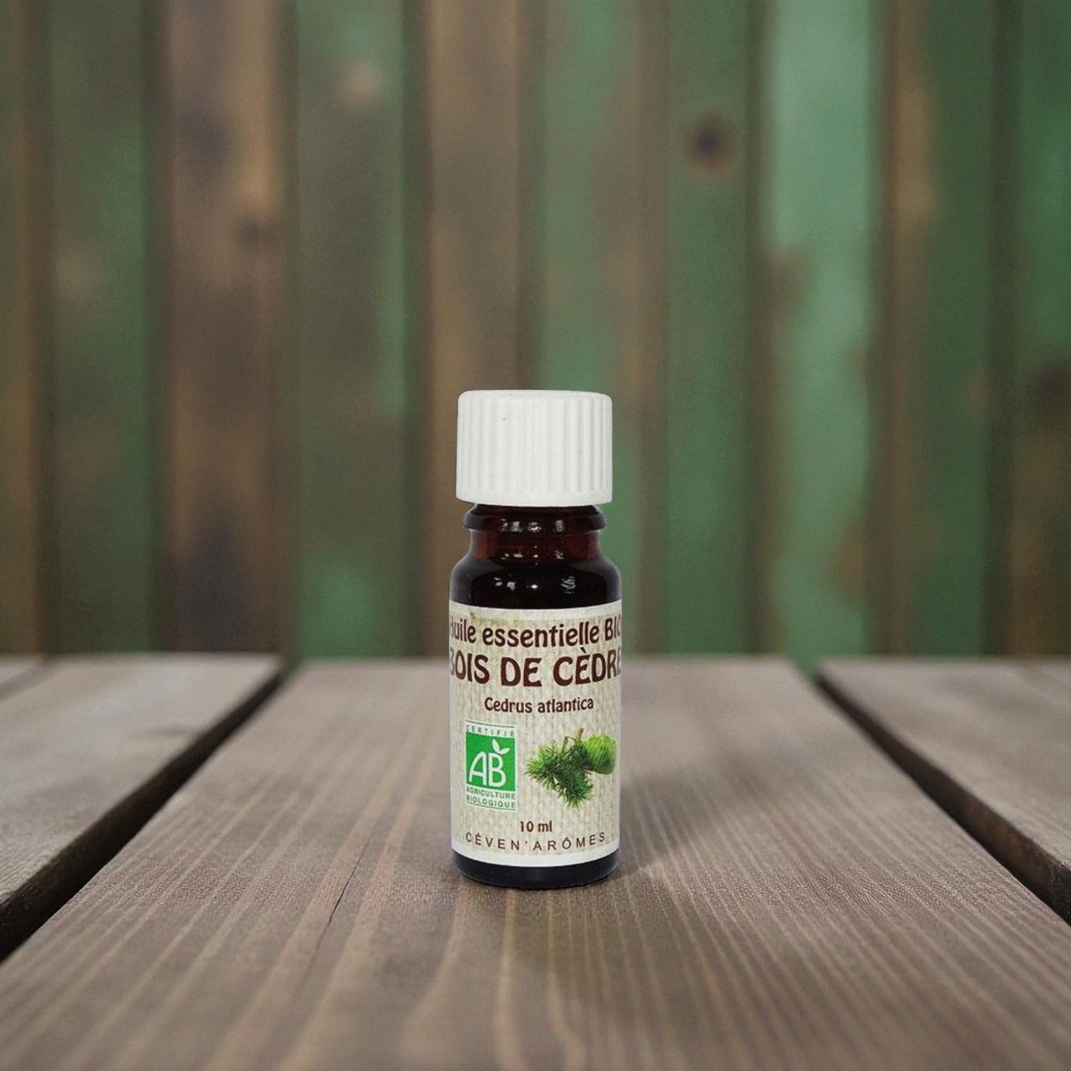 Huile essentielle Bio de Bois de cèdre - 10ml - Céven Arômes
