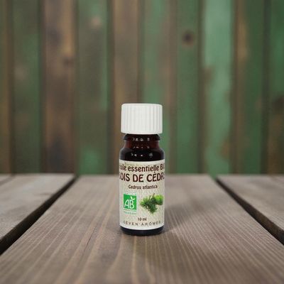 Huile essentielle Bio de Bois de cèdre - 10ml - Céven Arômes