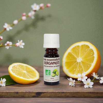 Huile essentielle Bio de Bergamote - 10ml - Céven Arômes