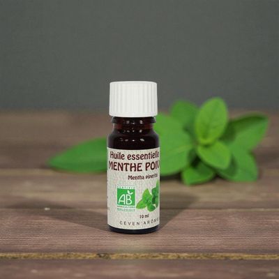 Huile essentielle Bio Menthe Poivrée - 10ml - Céven Arômes