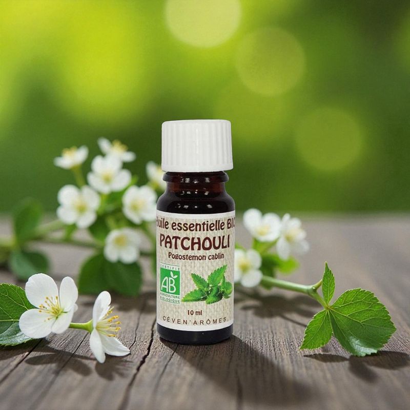 Huile essentielle Bio Patchouli - 10ml - Céven Arômes