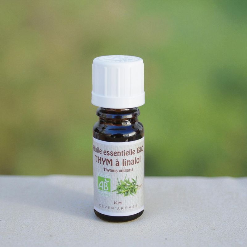 Huile essentielle Bio Thym à linalol - 10ml - Céven Arômes