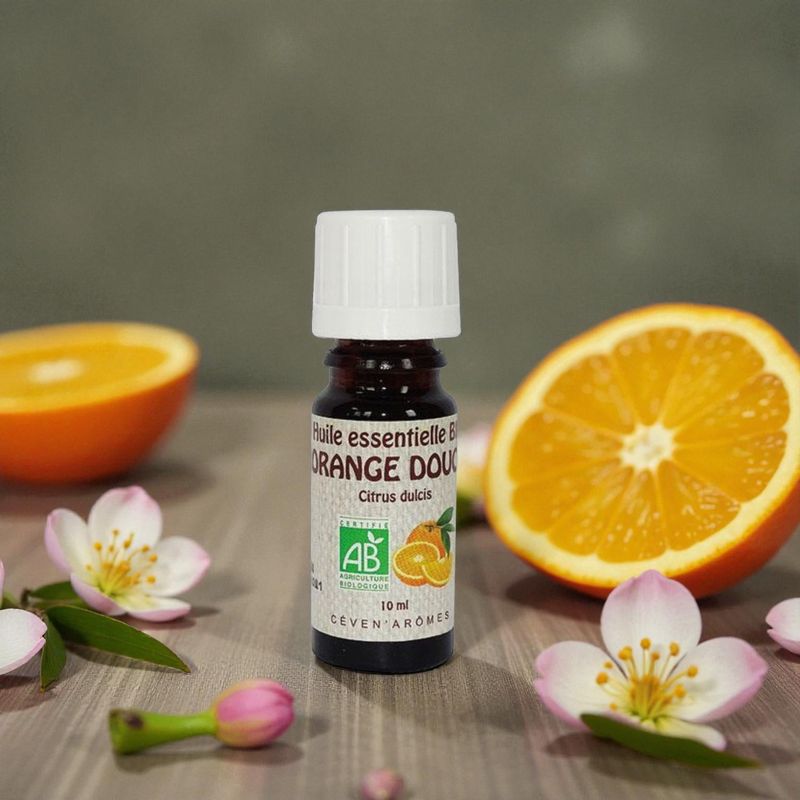 Huile essentielle Bio Orange Douce - 10ml - Céven Arômes