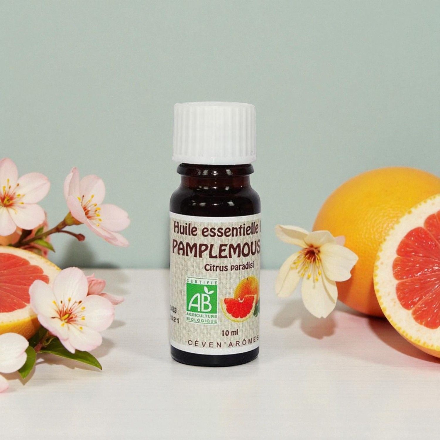 Huile essentielle Bio Pamplemousse - 10ml - Céven Arômes