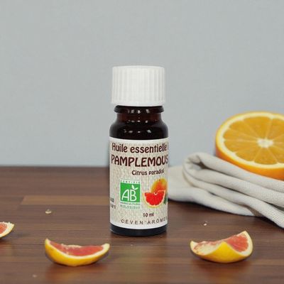 Huile essentielle Bio Pamplemousse - 10ml - Céven Arômes
