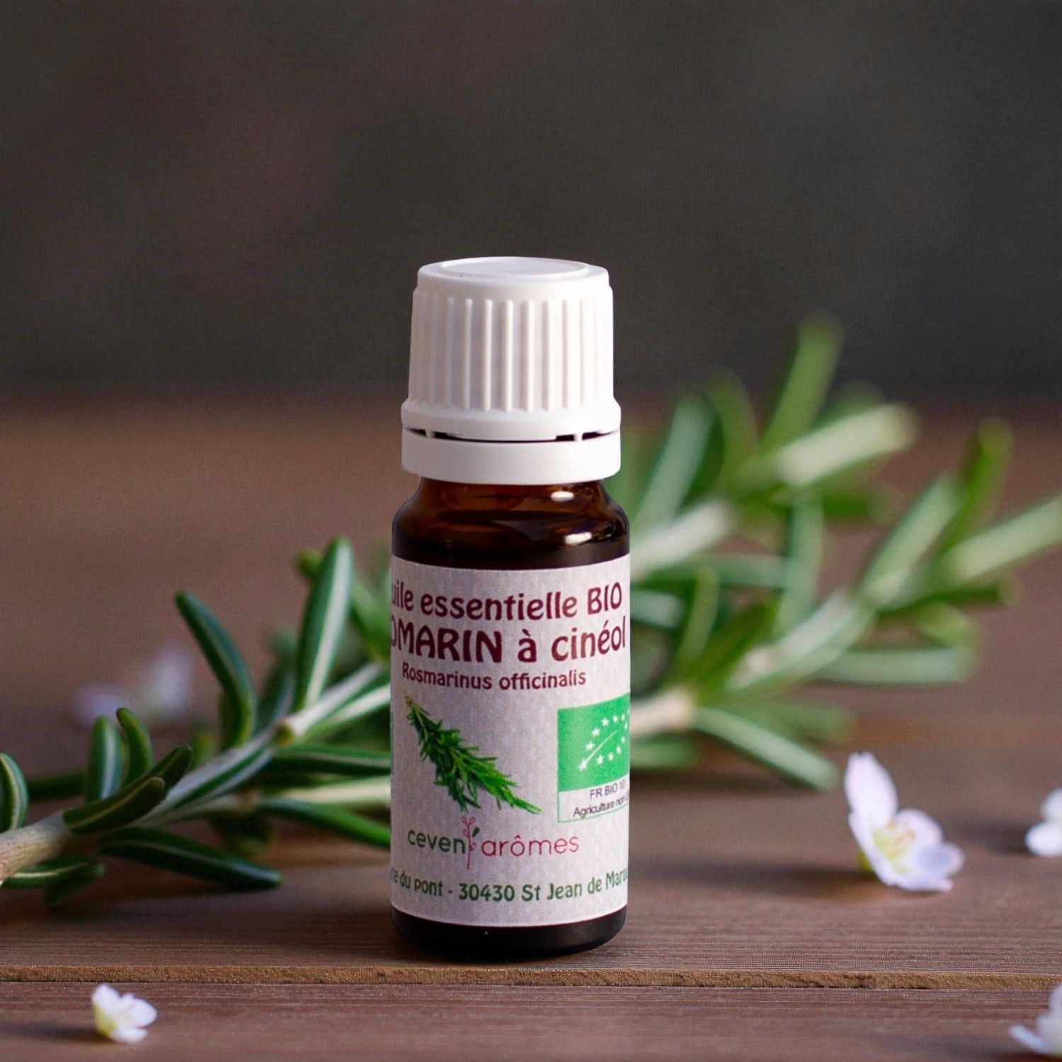 Huile essentiel Bio Romarin à cinéol - 10ml - Céven Arômes