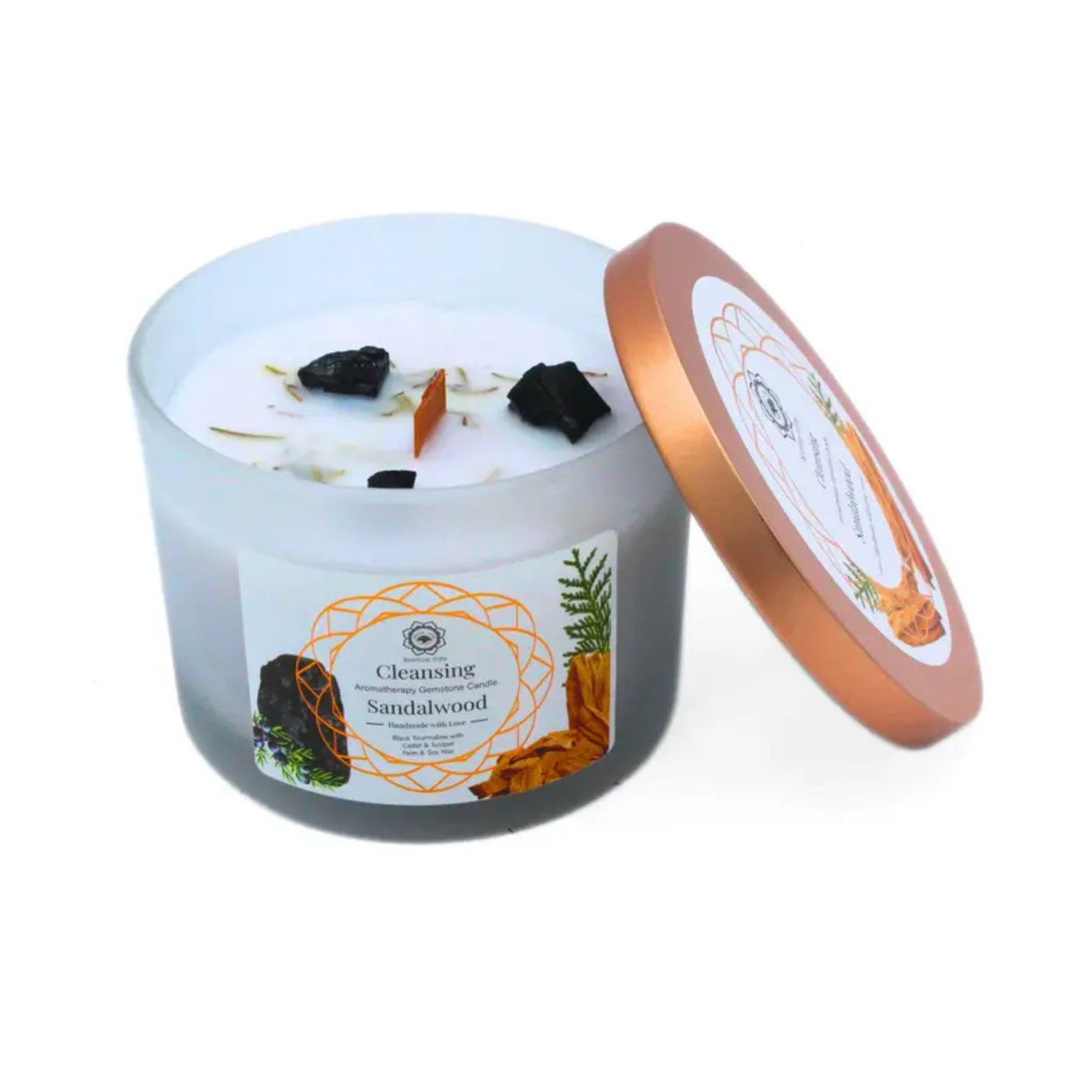 Bougie Parfumée Green Tree – Purification au Bois de Santal - 650gr