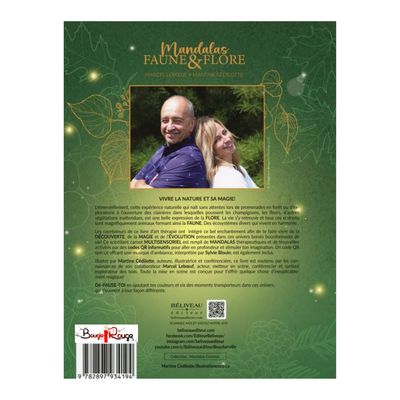 Mandalas faune &amp; flore - Découverte - Magie - Evolution - Livre - Martine Cédilotte &amp; Marcel Leboeuf