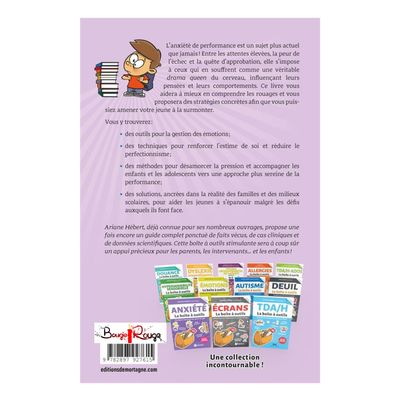 Anxiété de performance - La boîte à outils - Livre - Ariane Hébert