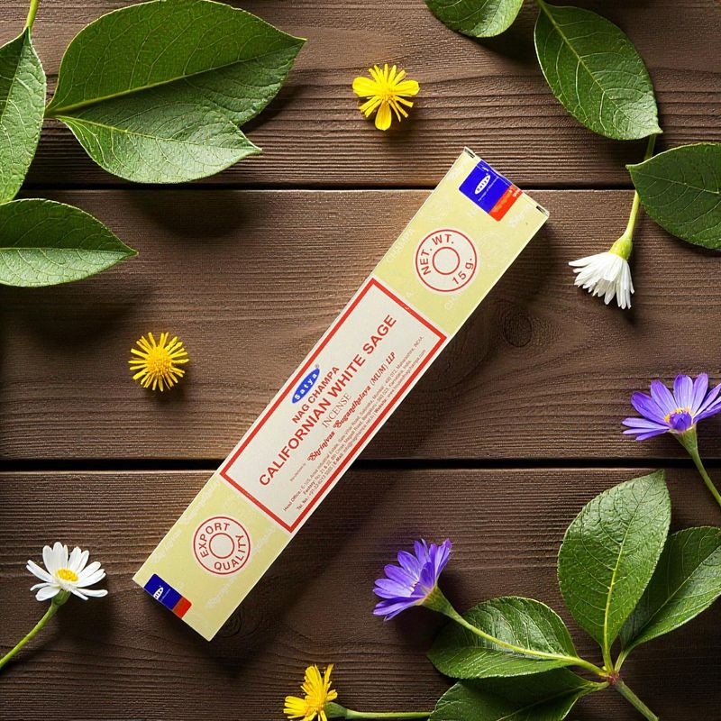Paquet d'Encens Satya Californian White Sage - 15g