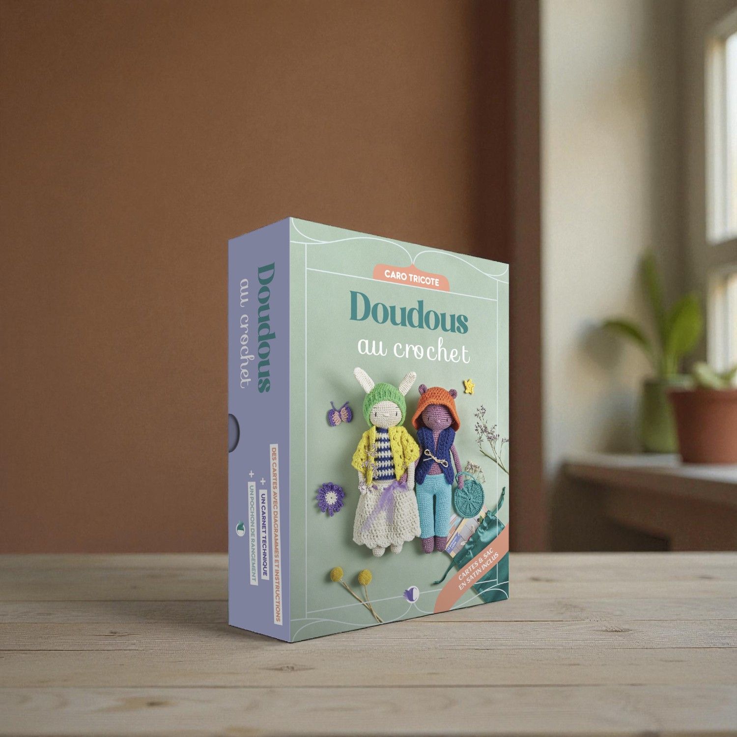 Doudous au crochet Doudous au crochet - Coffret - Caroline Waryn