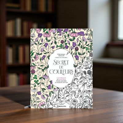 Secret de couleurs - Coloriages et mantras pour ancrer le positif en toi - Livre - Véronique Arnaud
