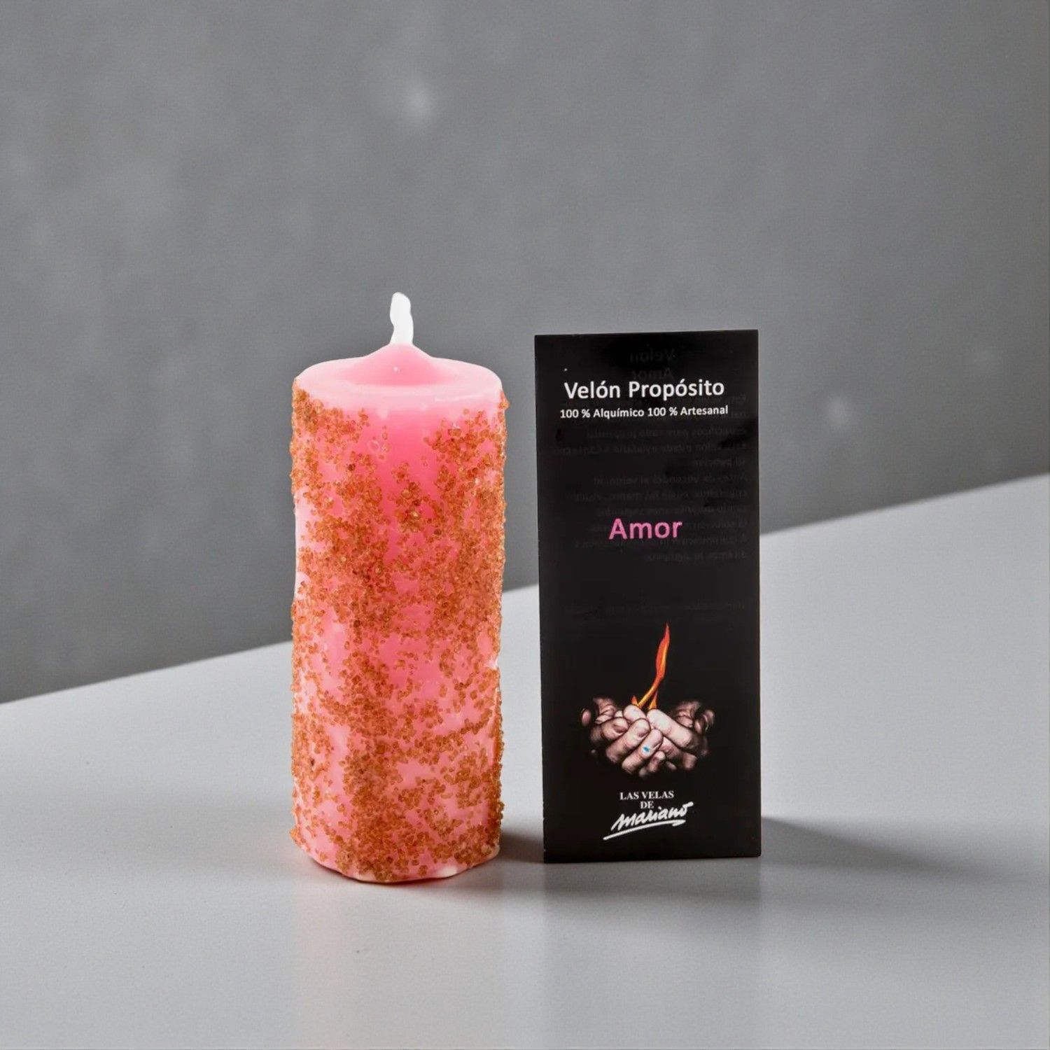 ​Bougie Artisanale – Amour - Las Velas de Mariano