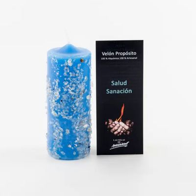 Bougie Artisanale – Santé &amp; Guérison - Las Velas de Mariano