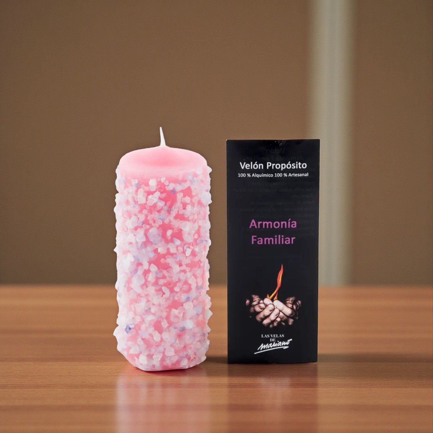 Bougie Artisanale Harmonie Familiale - Las Velas de Mariano