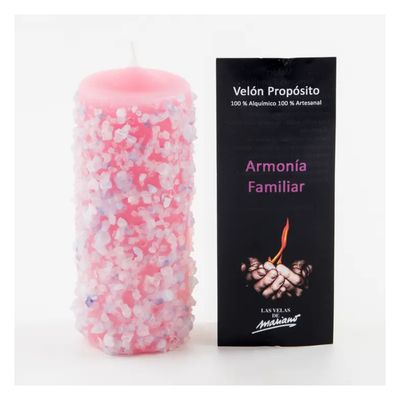 Bougie Artisanale Harmonie Familiale Bougie Artisanale Harmonie Familiale - Las Velas de Mariano