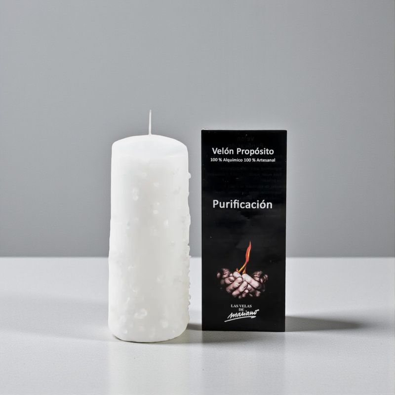 Bougie Artisanale Purificatrice - Las Velas de Mariano