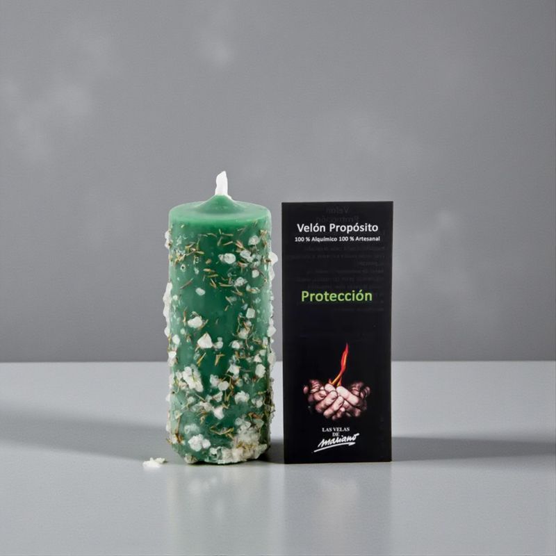 Bougie Artisanale – Protection - Las Velas de Mariano