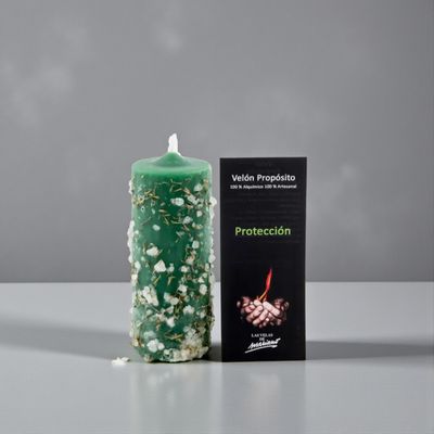 Bougie Artisanale – Protection - Las Velas de Mariano
