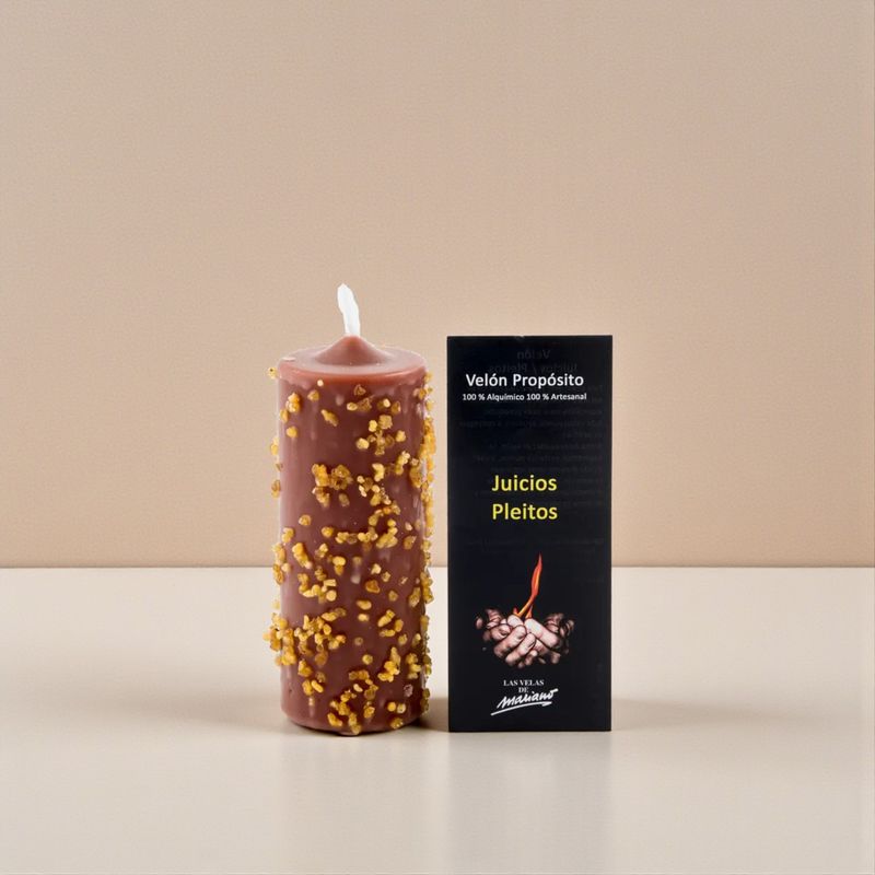 Bougie Artisanale Justice - Las Velas de Mariano