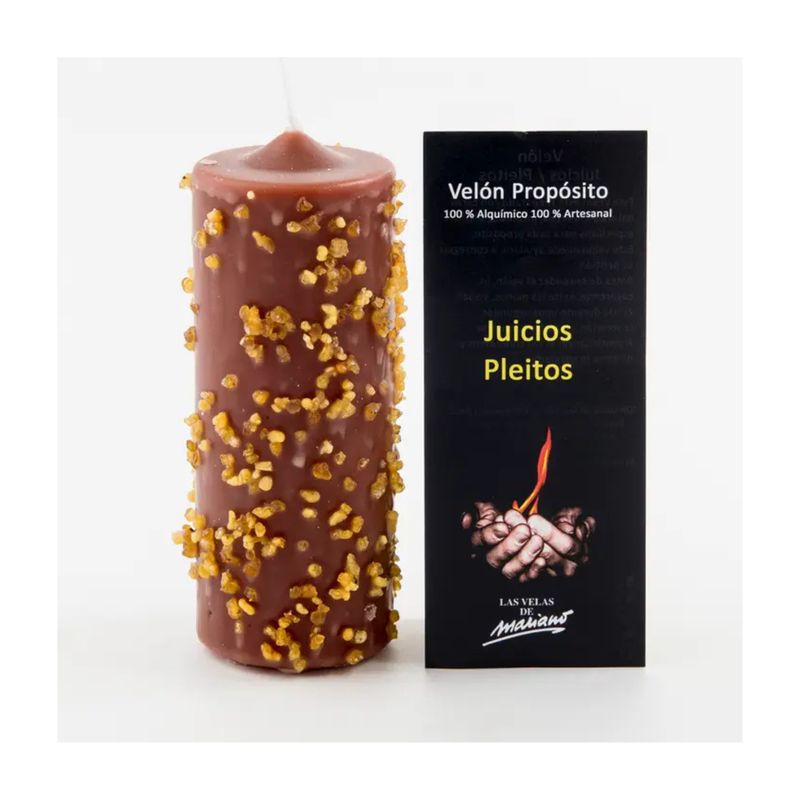 Bougie Artisanale Justice - Las Velas de Mariano
