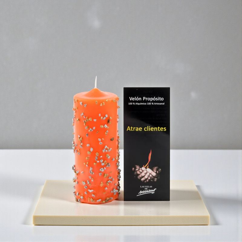 Bougie Artisanale Attraction des Clients - Las Velas de Mariano