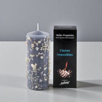 Bougie Artisanale Cause Impossible - Las Velas de Mariano