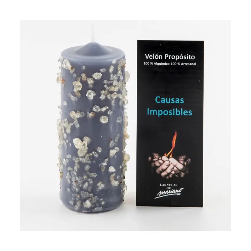 Bougie Artisanale Cause Impossible - Las Velas de Mariano