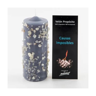 Bougie Artisanale Cause Impossible - Las Velas de Mariano