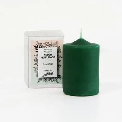 Mini Bougie Artisanale Parfumée Patchouli - Las Velas de Mariano