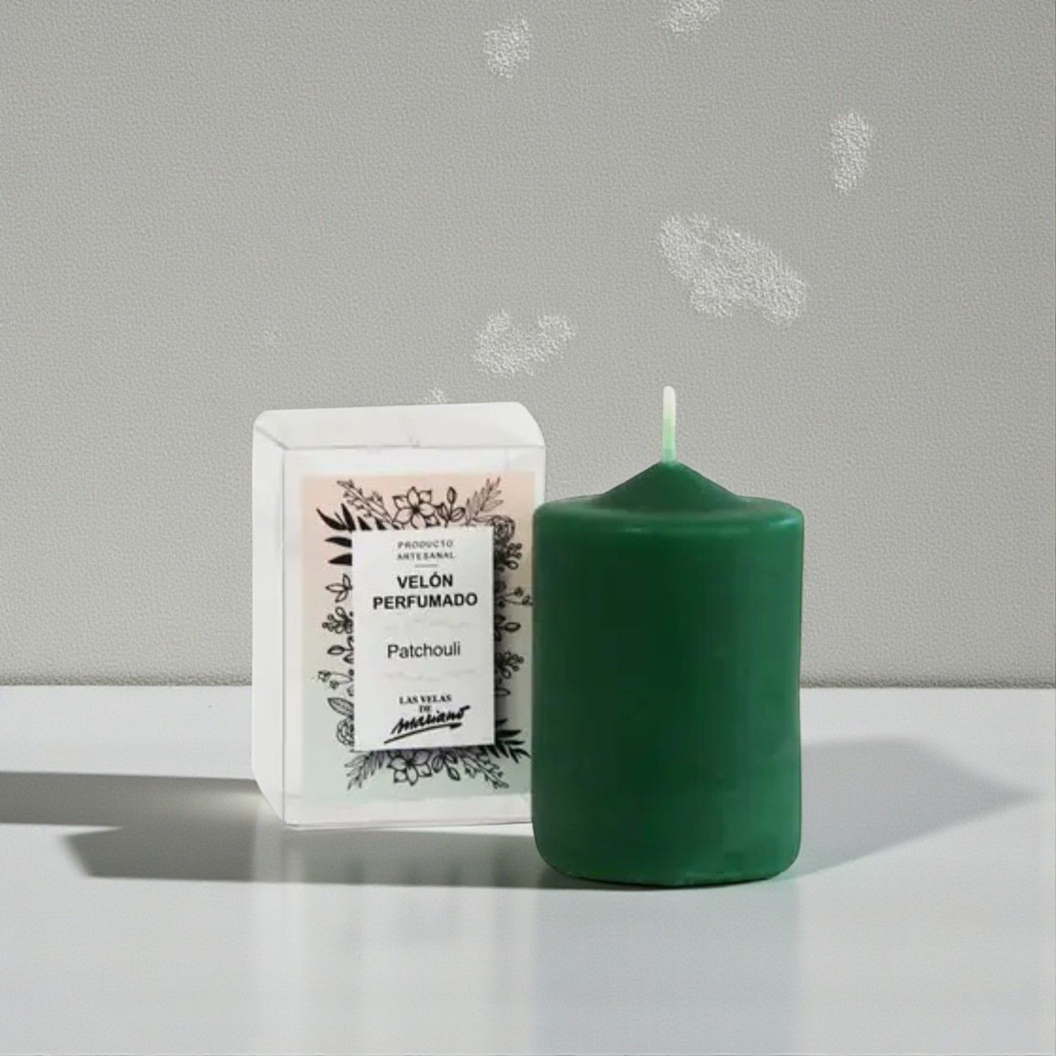 Mini Bougie Artisanale Parfumée Patchouli Mini Bougie Artisanale Parfumée Patchouli - Las Velas de Mariano